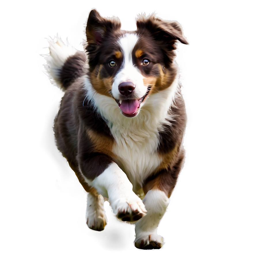 Australian Shepherd Running Png 36 PNG