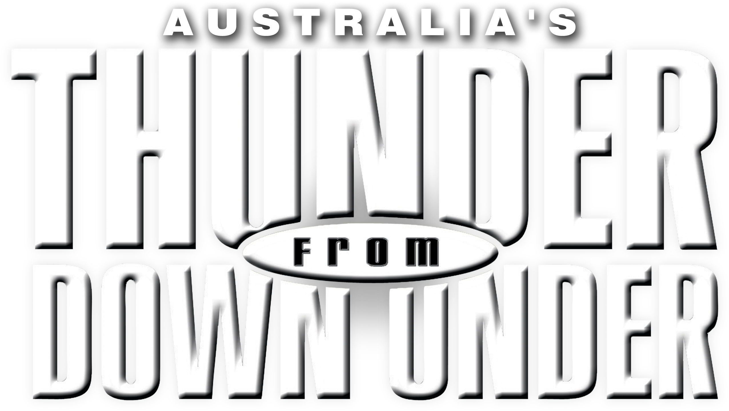 Australias Thunder From Down Under Logo PNG