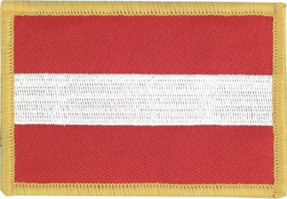 Austrian Flag Fabric Texture PNG