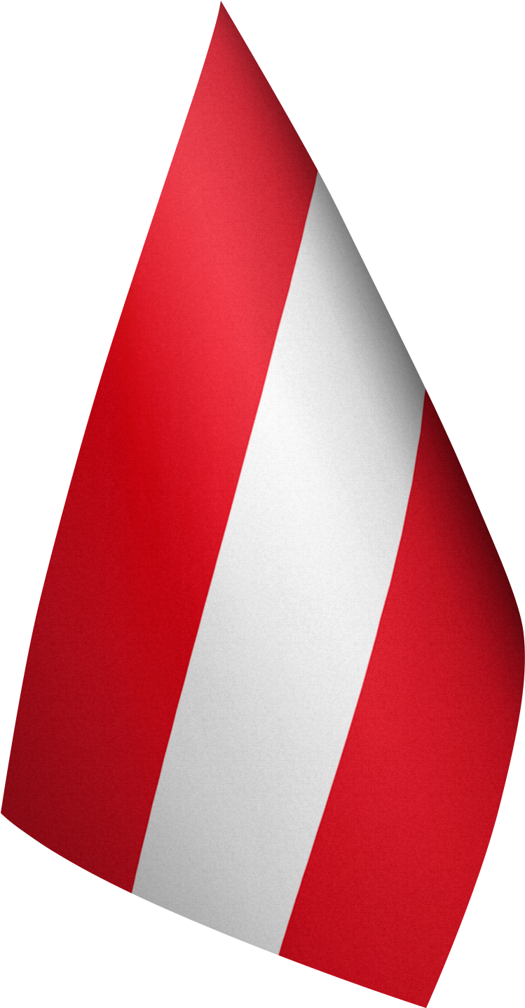 Austrian_ Flag_ Curved_ Design PNG