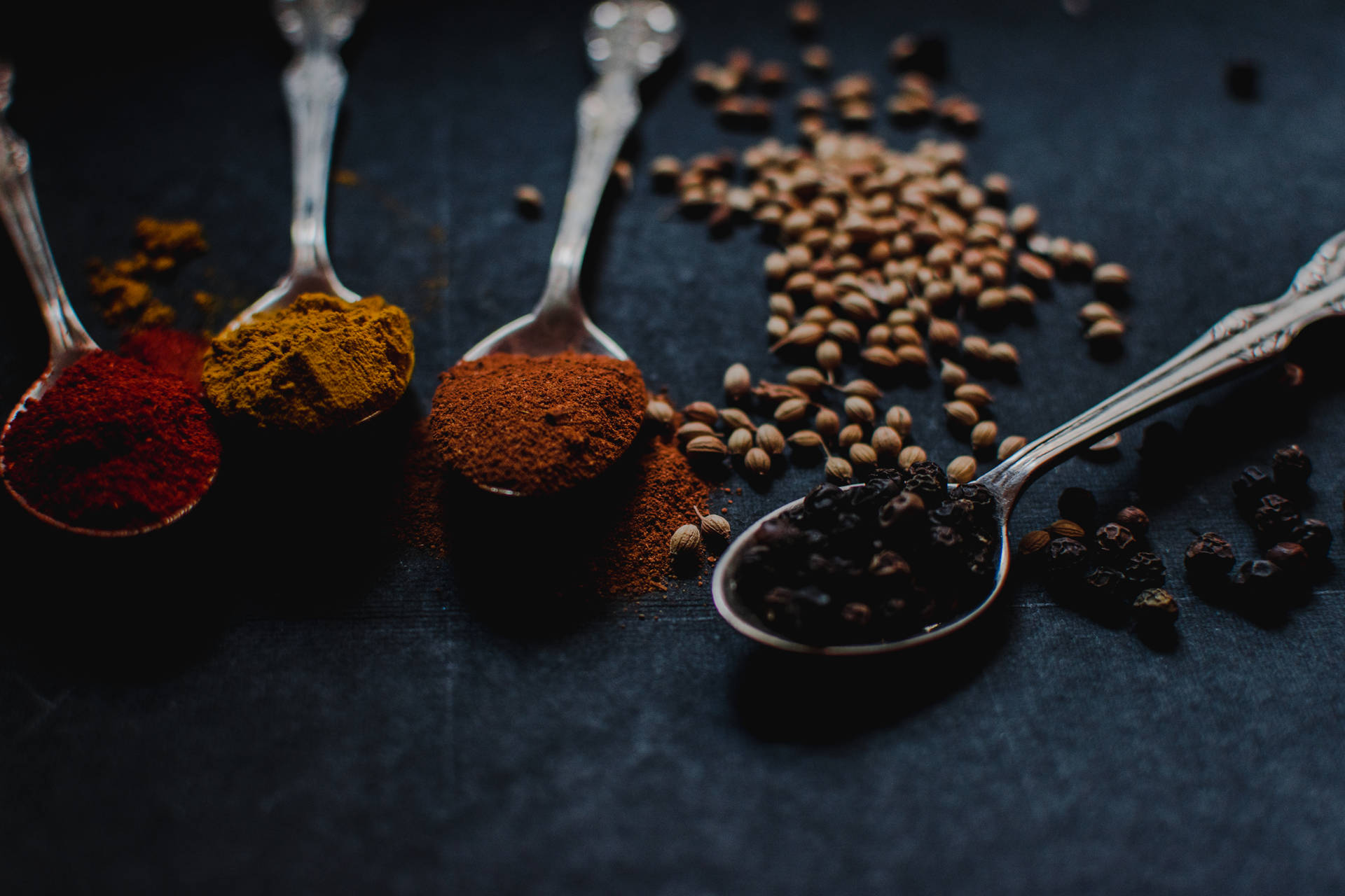 Authentic Cooking Spices Photo Wallpaper