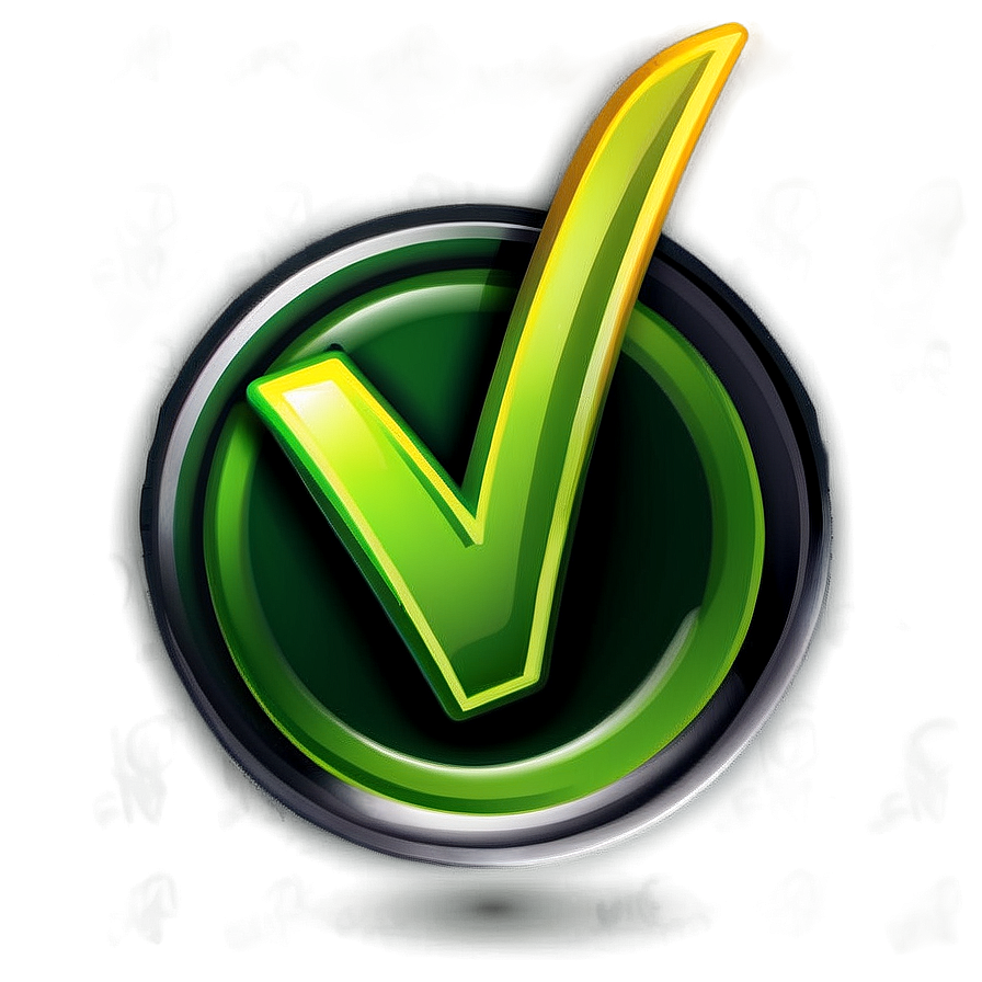 Authentic Green Checkmark Png 83 PNG