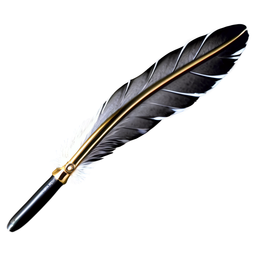 Authentic Historical Feather Pen Png Iht69 PNG