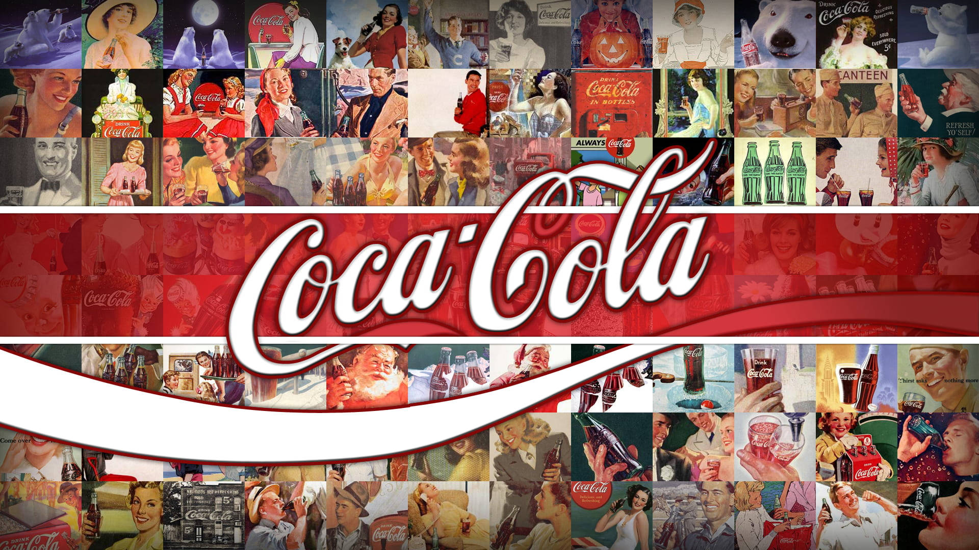 Authentic Vintage Coca-cola Wallpaper
