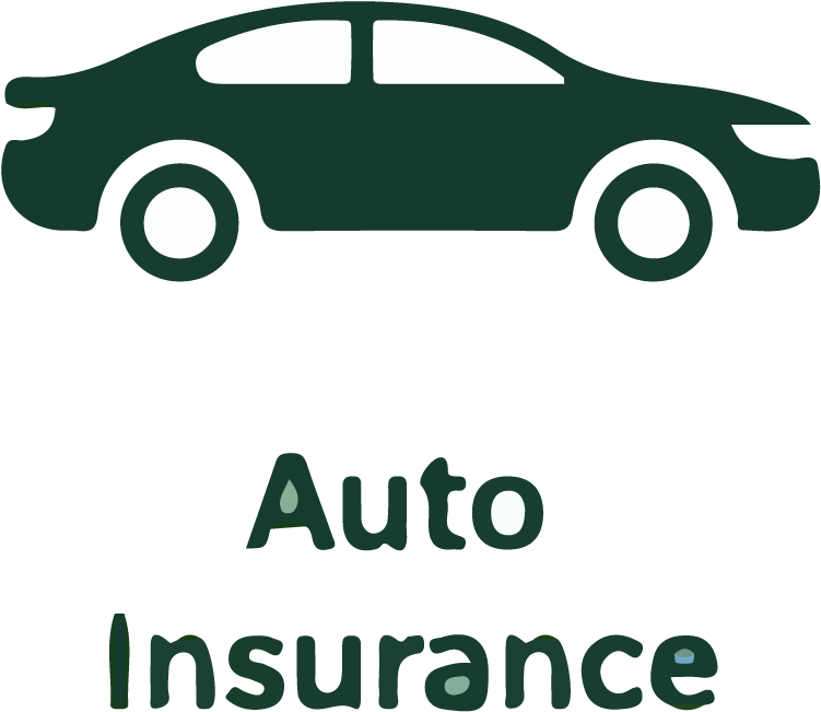Auto Insurance Concept Graphic PNG