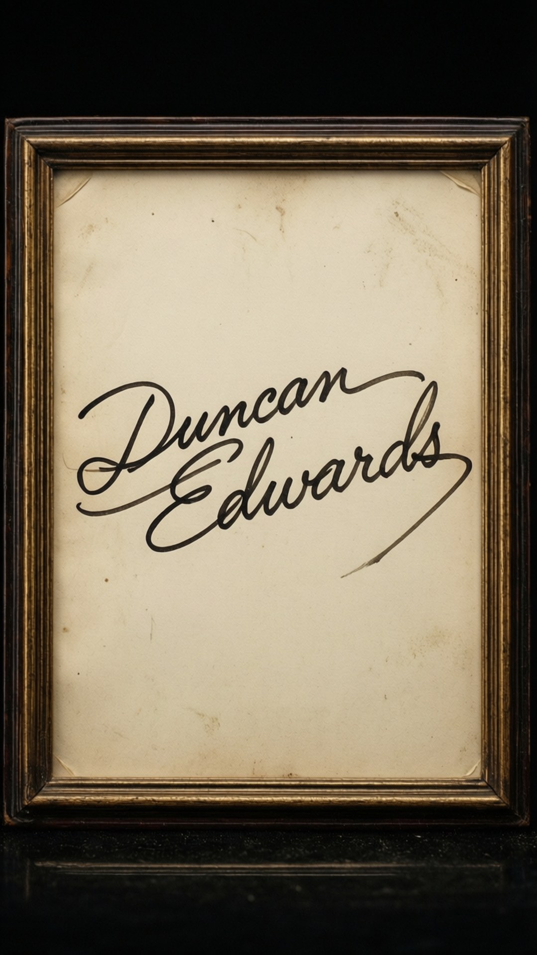 Cadre d'Autographe Fonds d'écran
