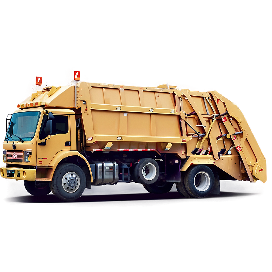 Automated Garbage Truck Png 06202024 PNG