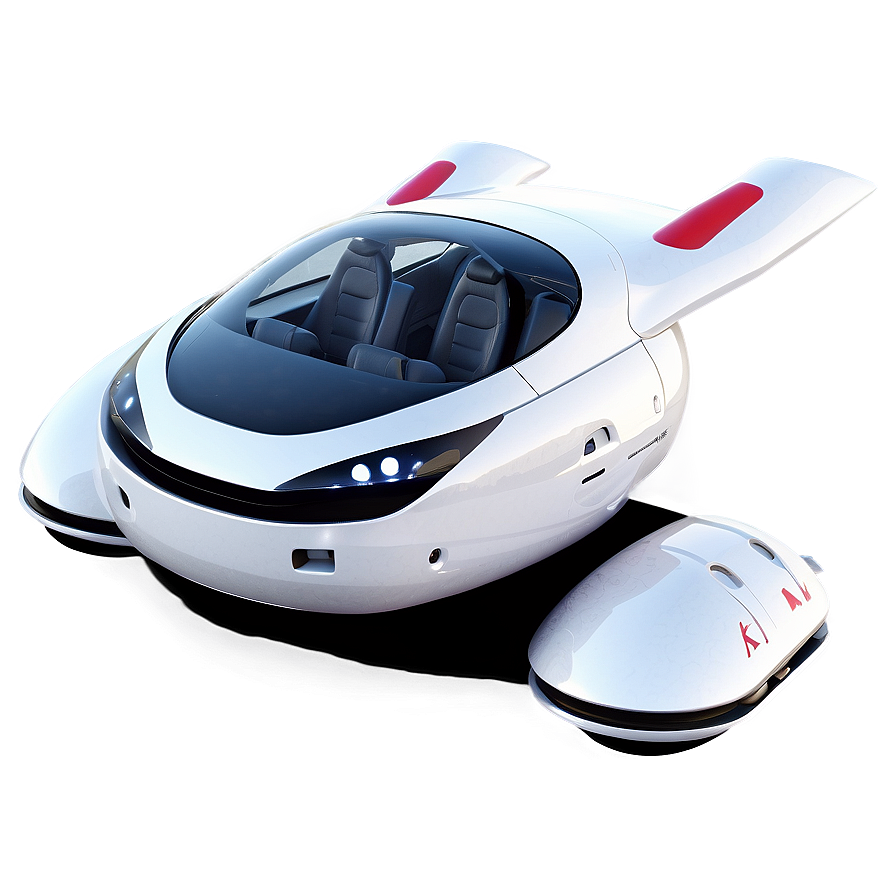 Autonomous Flying Car Png 06202024 PNG