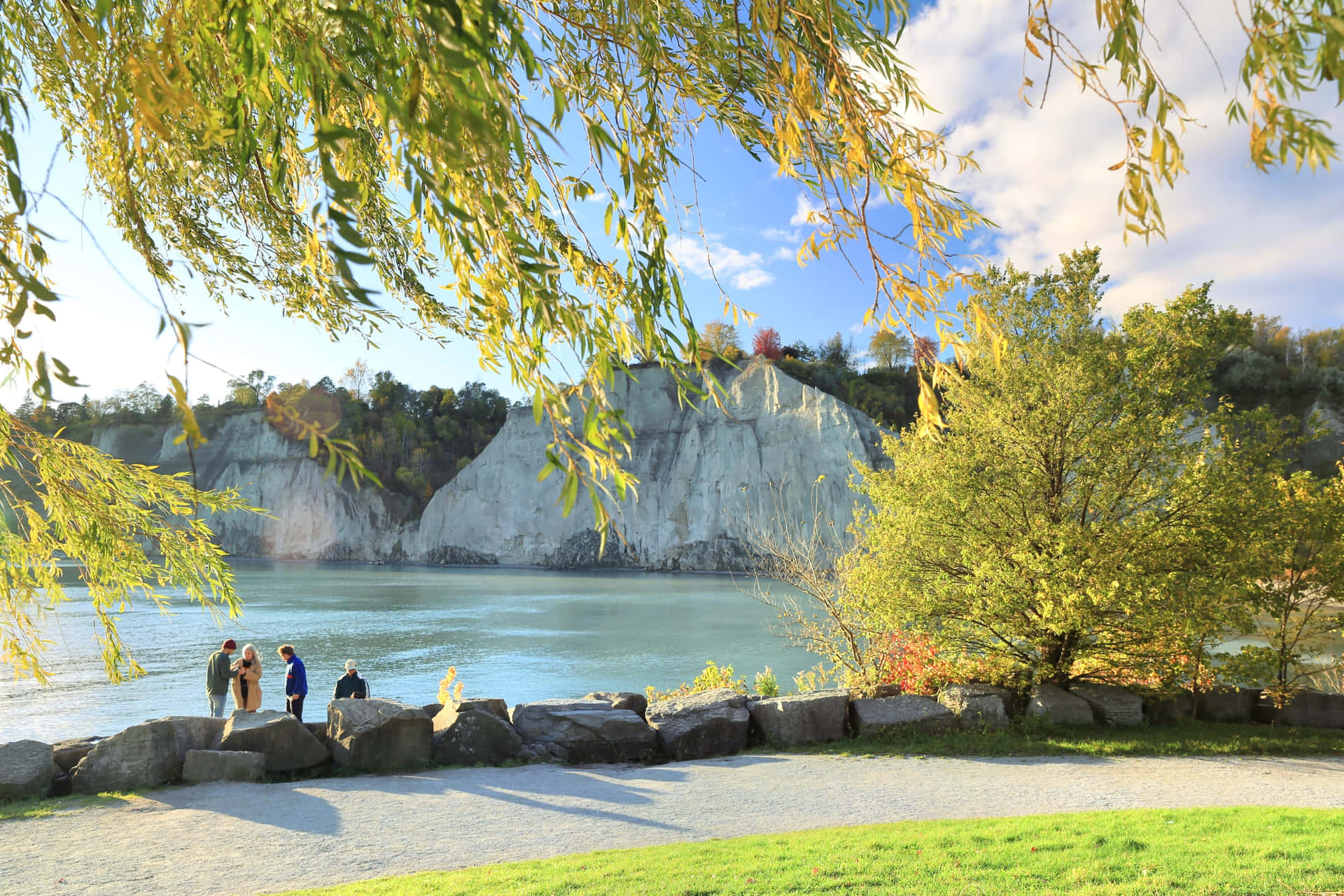 Autumn_ At_ Scarborough_ Bluffs Wallpaper