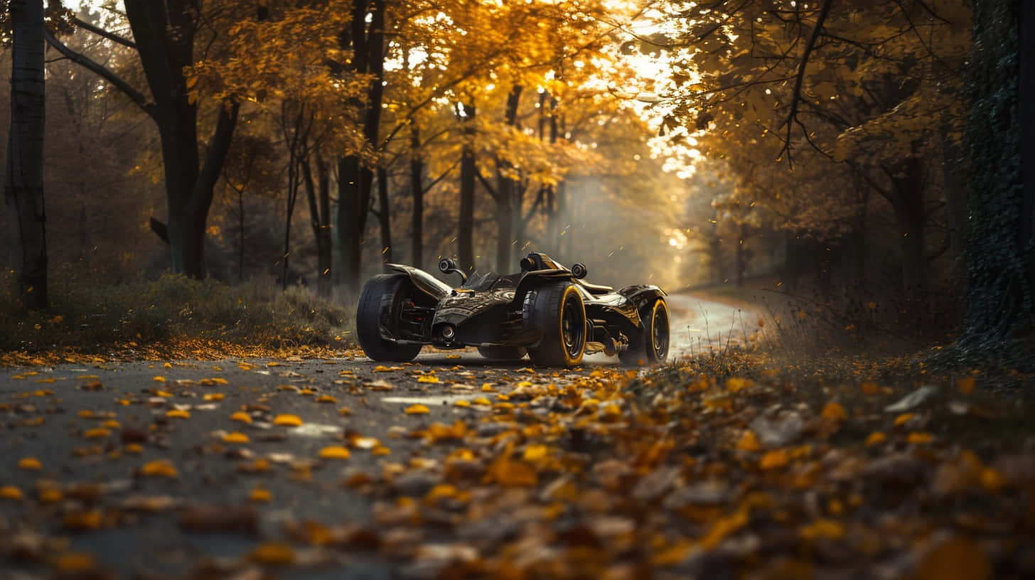 Autumn Can Am Spyder Road Trip Wallpaper