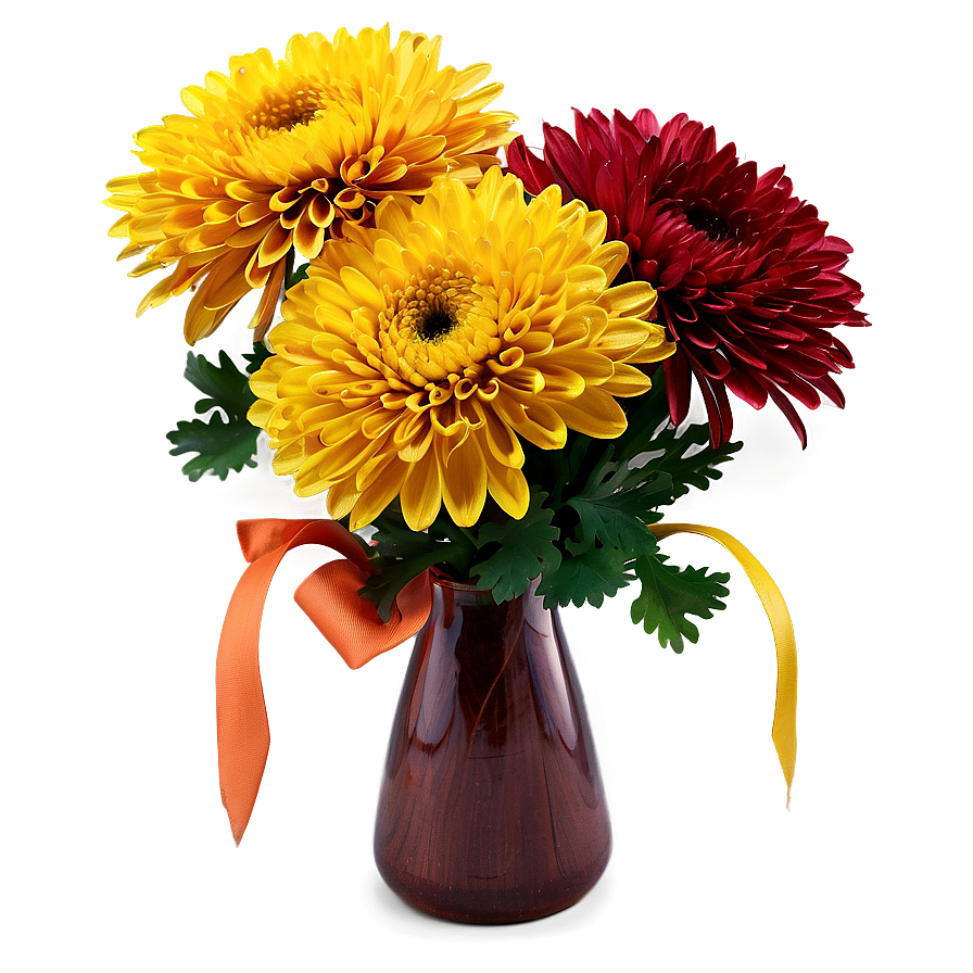 Autumn Chrysanthemum Display Png Nxu PNG