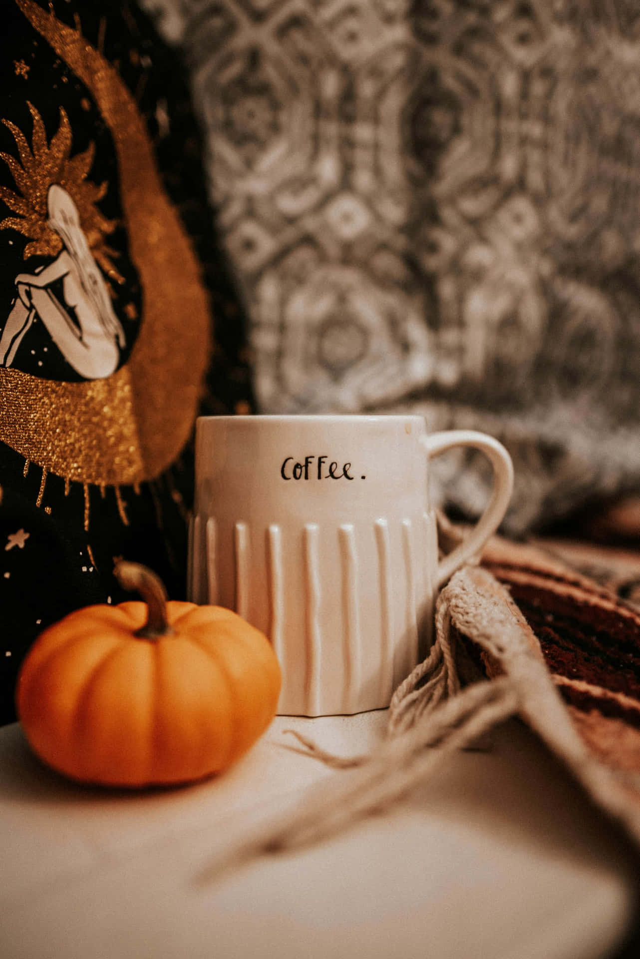 Autumn Cozy Coffee Moment.jpg Wallpaper