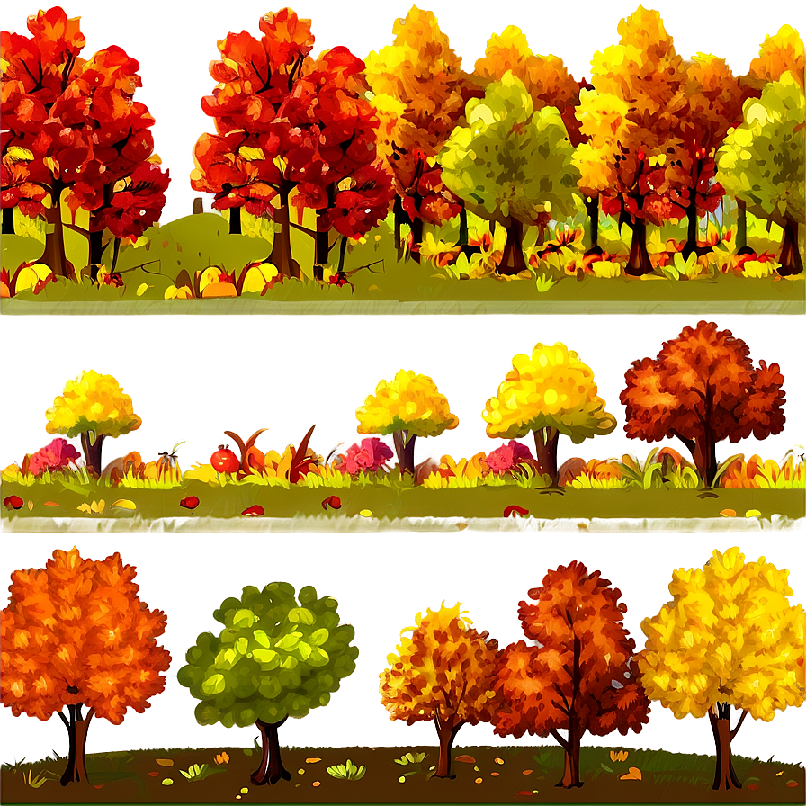 Autumn Forest Colors Png 29 PNG