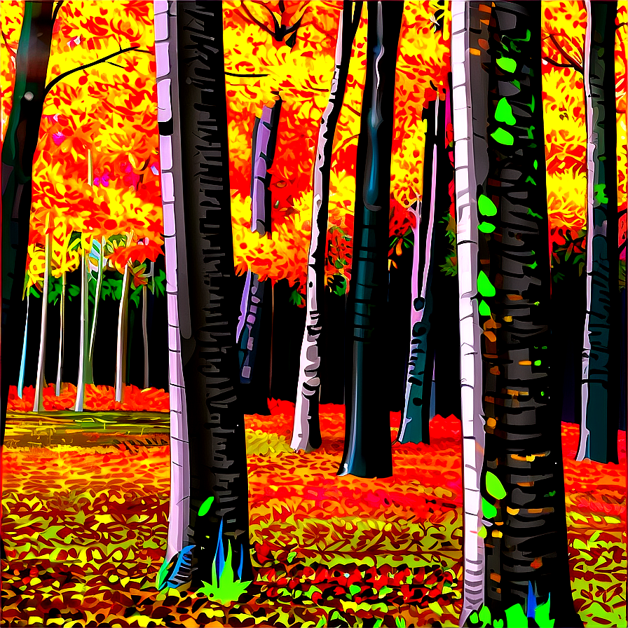 Autumn Forest Path Photo Png 05212024 PNG