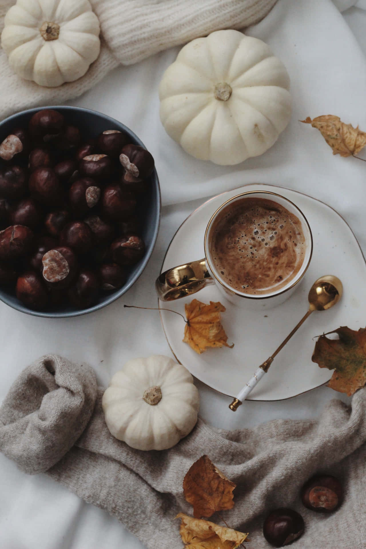Autumn Harvest Coffee Time.jpg Wallpaper