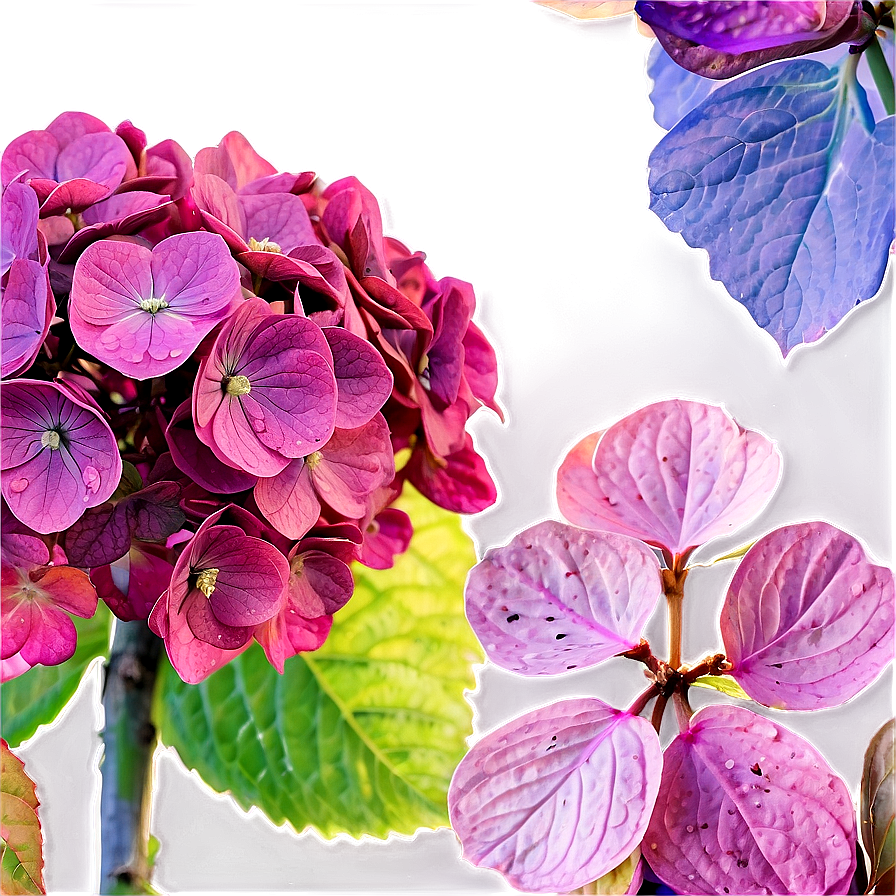 Autumn Hydrangea Png 05242024 PNG