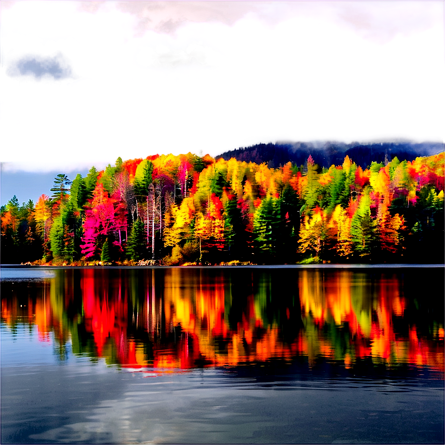 Autumn In Maine Scenery Png 20 PNG