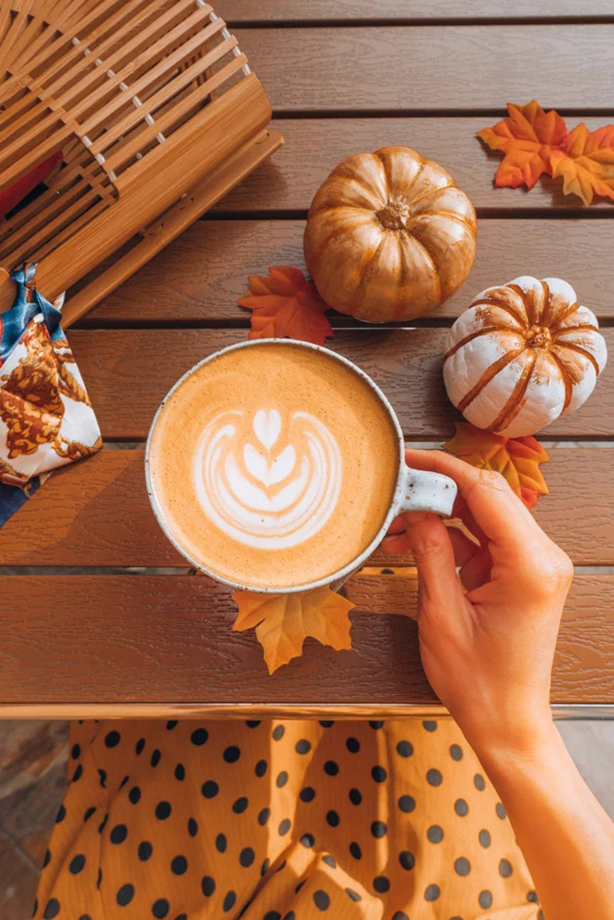 Autumn Iphone Pumpkin Spice Latte Wallpaper