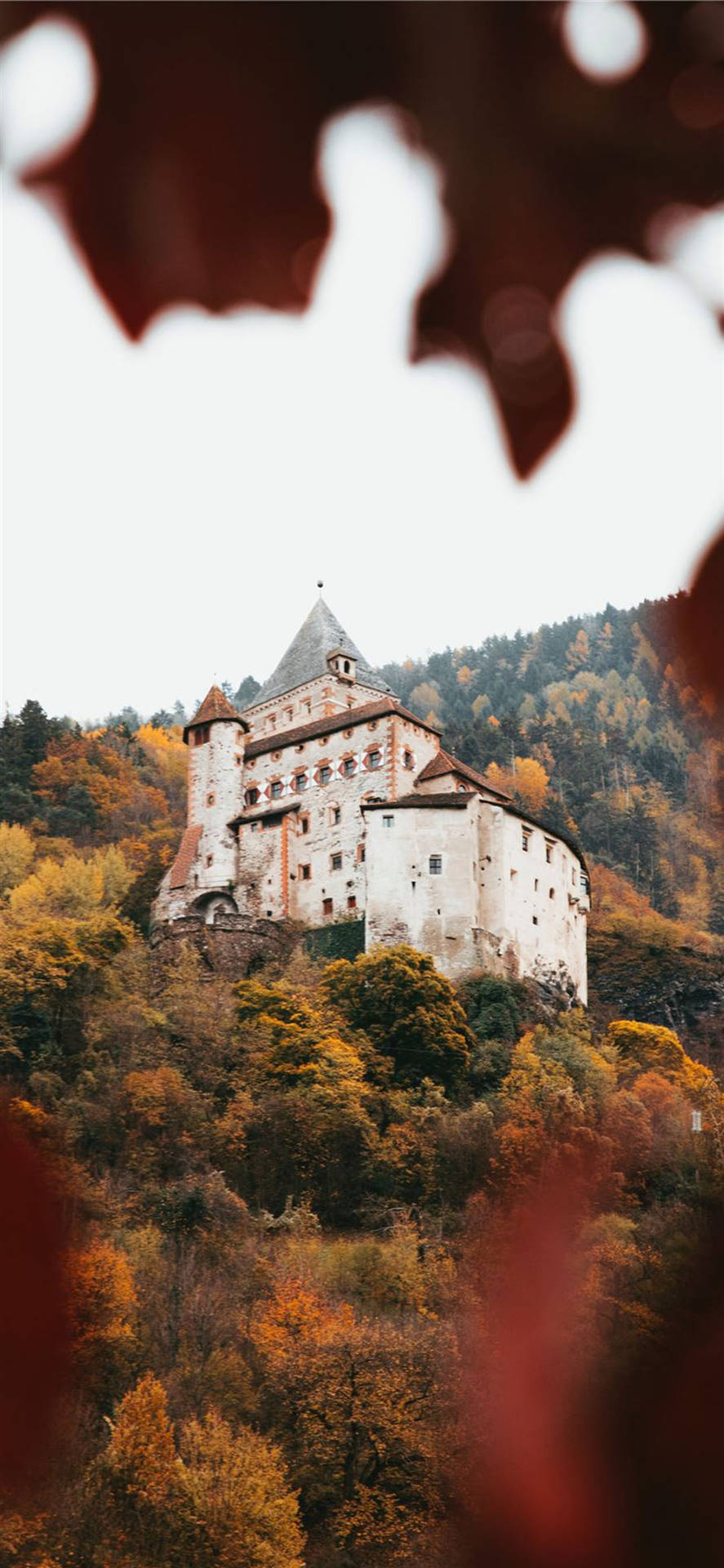 Autumn Iphone Trostburg Castle