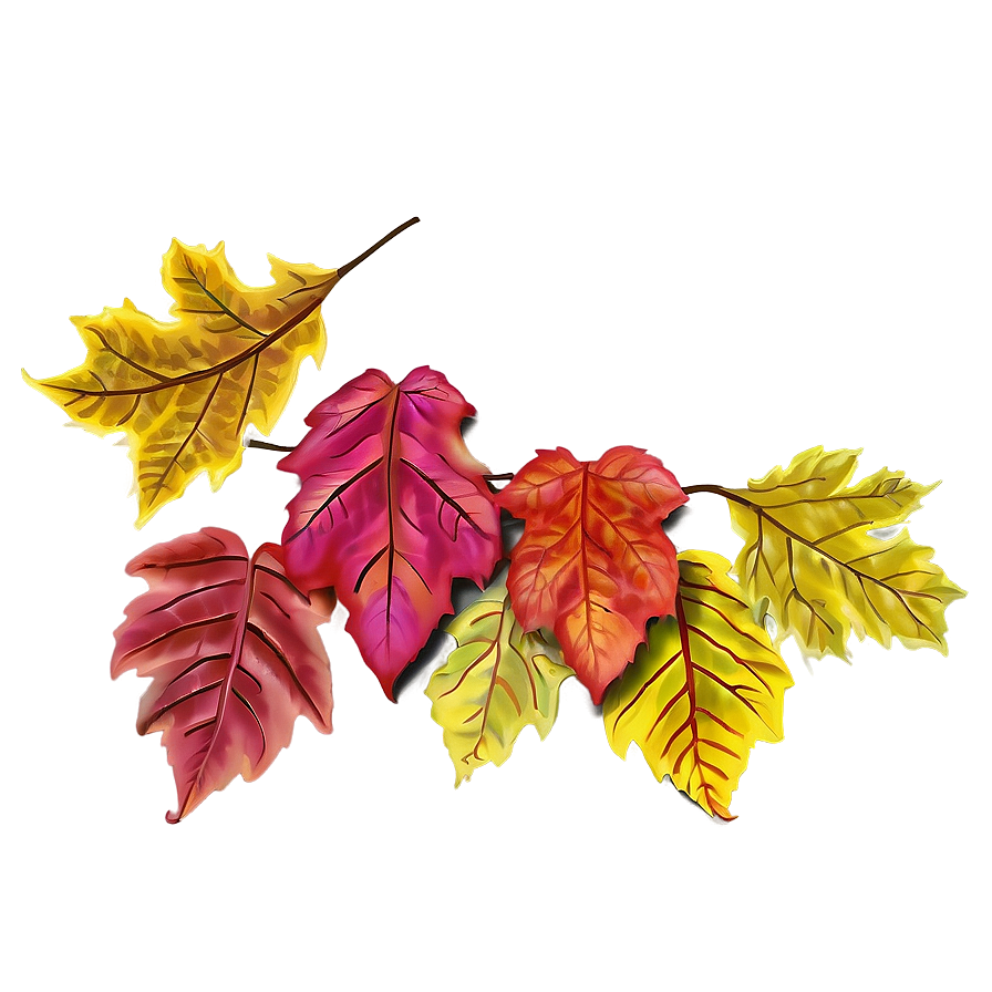 Autumn Leaf Border Png 06202024 PNG