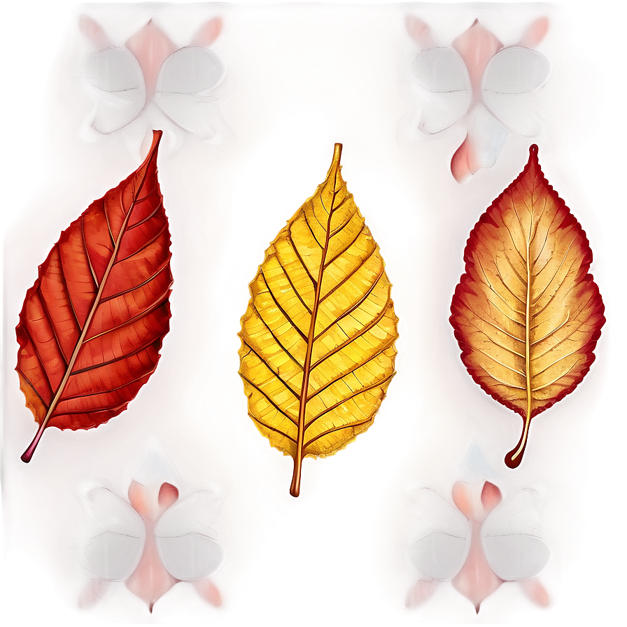 Autumn Leaf Pattern Png Gva PNG