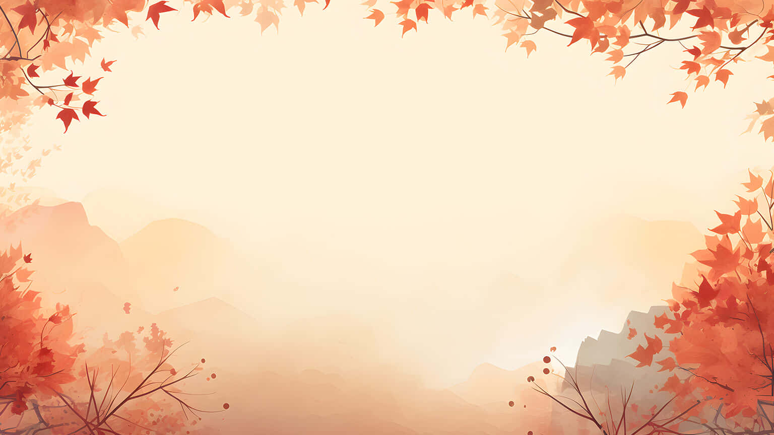 Autumn Leaves Backdrop Wallpaper