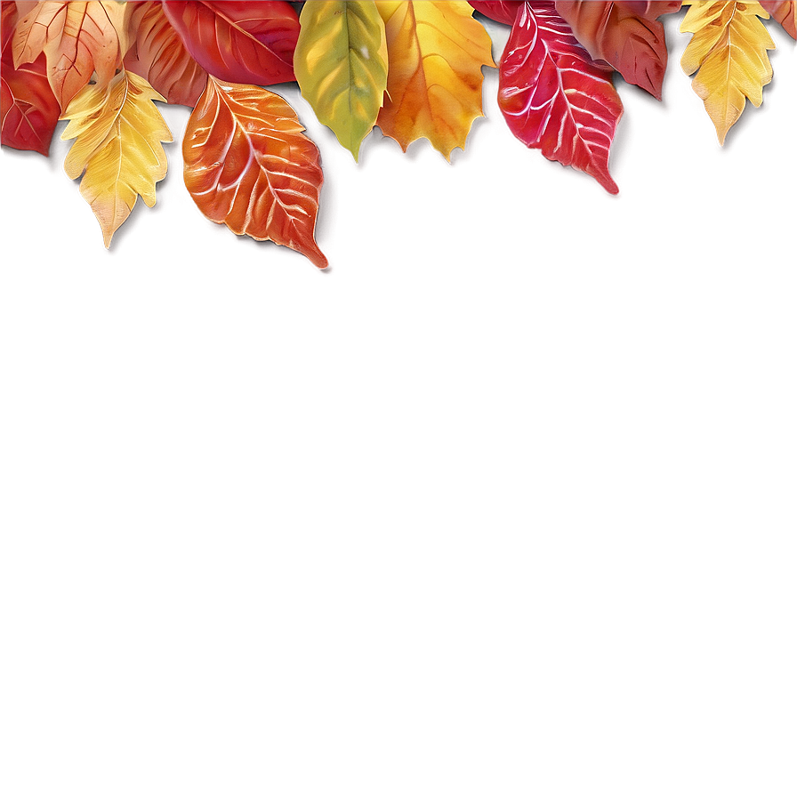 Download Autumn Leaves Border Png Cct7 | Wallpapers.com