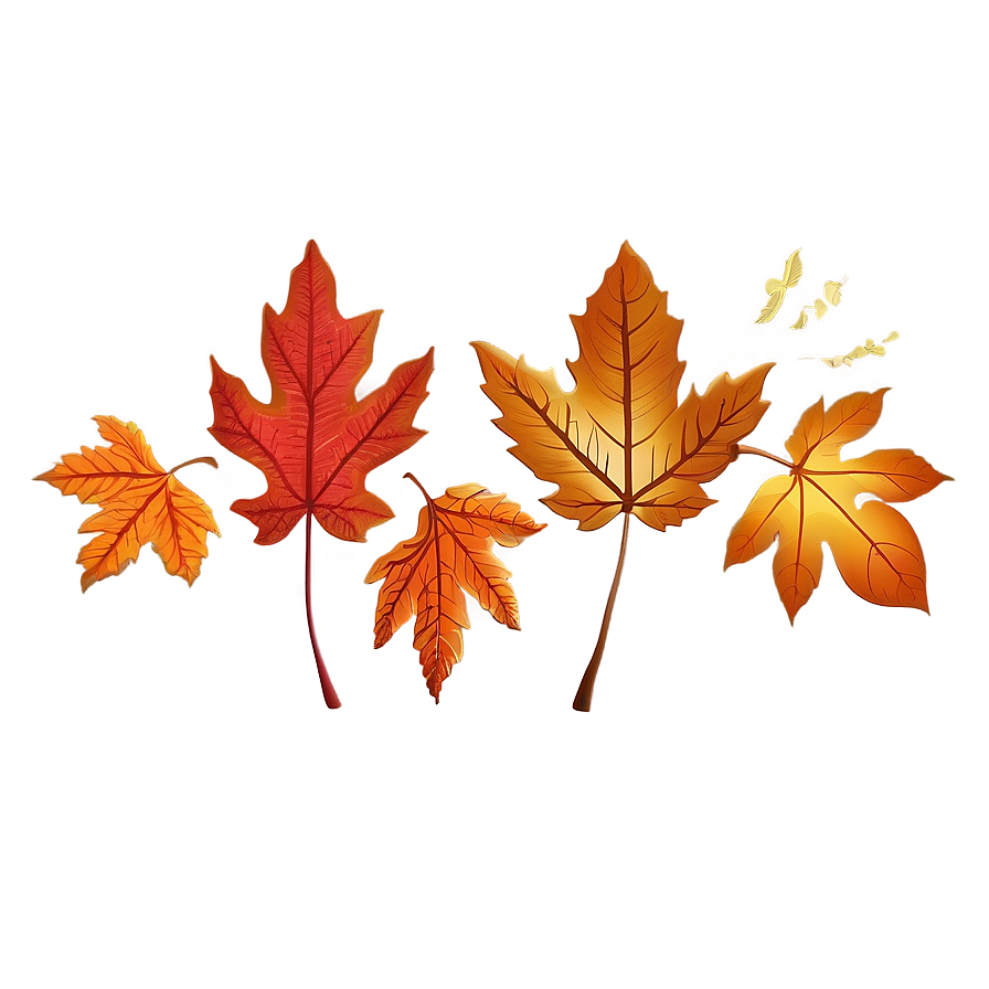 Autumn Leaves Falling Png Kvb PNG