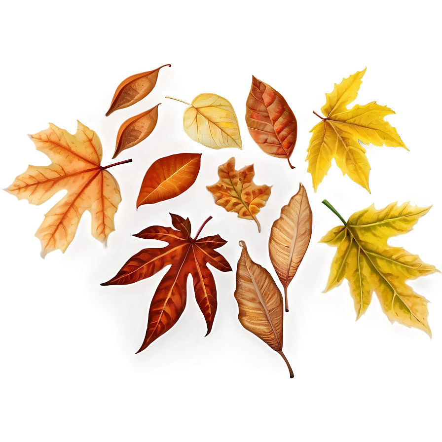 Autumn Leaves Overlay Png Rsc90 PNG