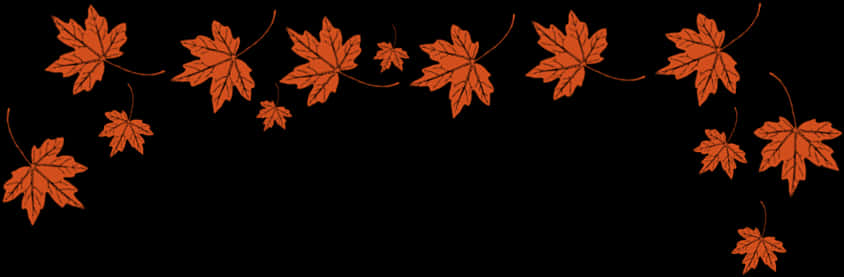 Autumn_ Leaves_ Panorama PNG