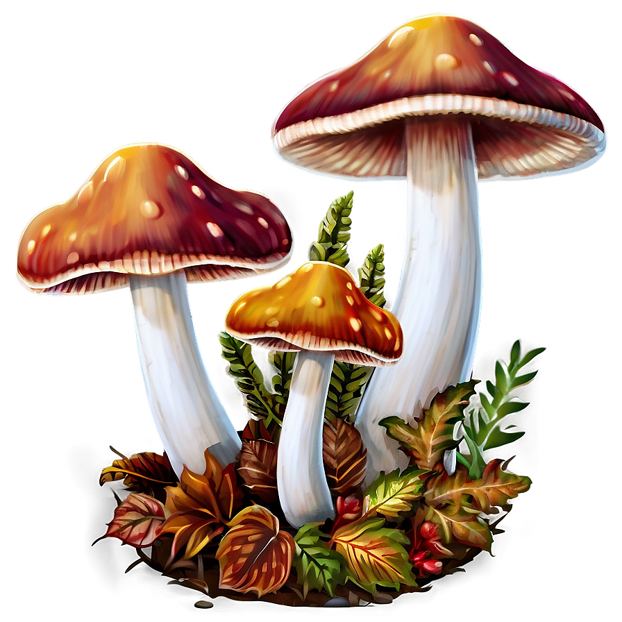 Autumn Mushroom Png 18 PNG