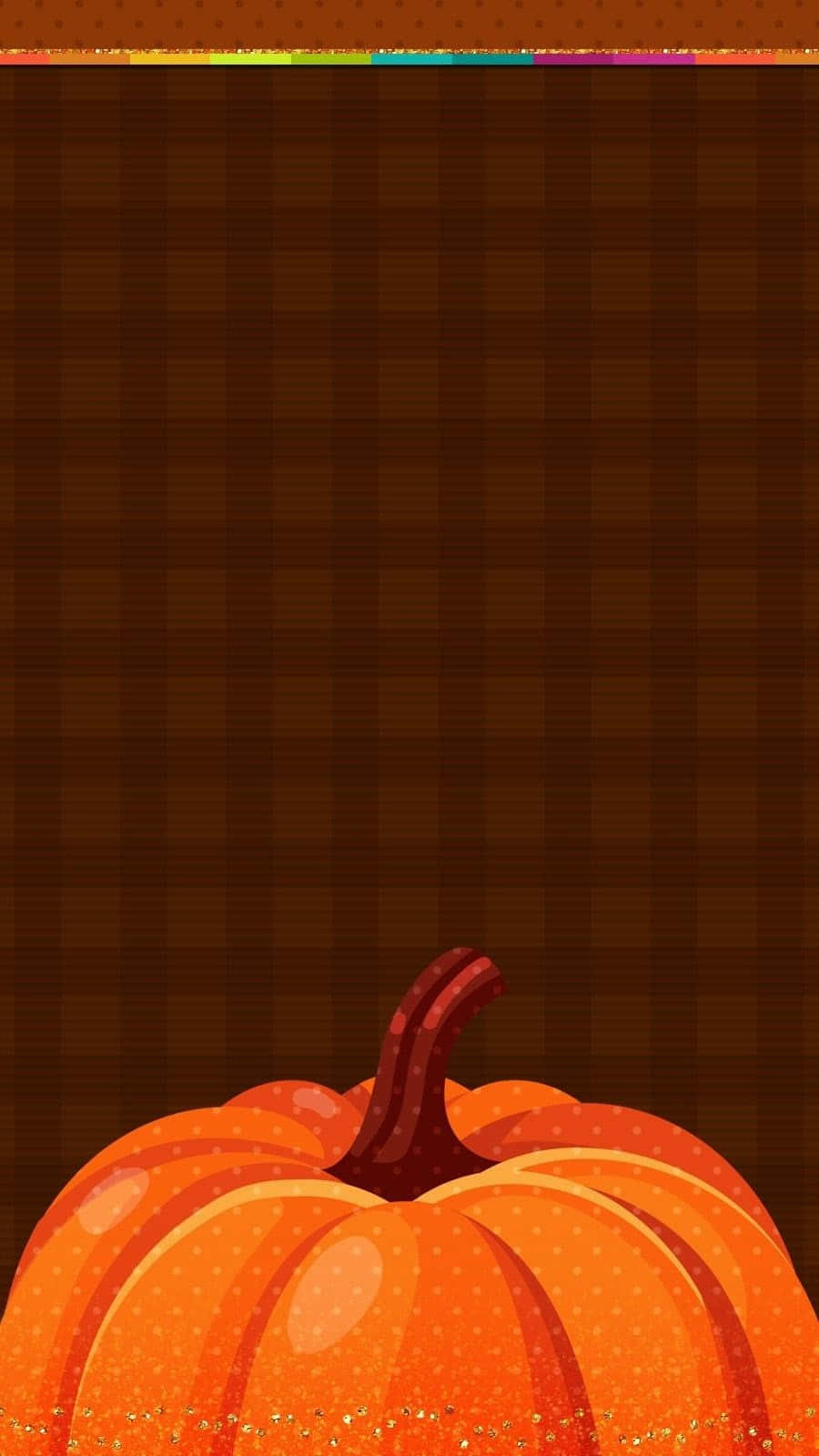 Autumn Pumpkin Lock Screen Wallpaper