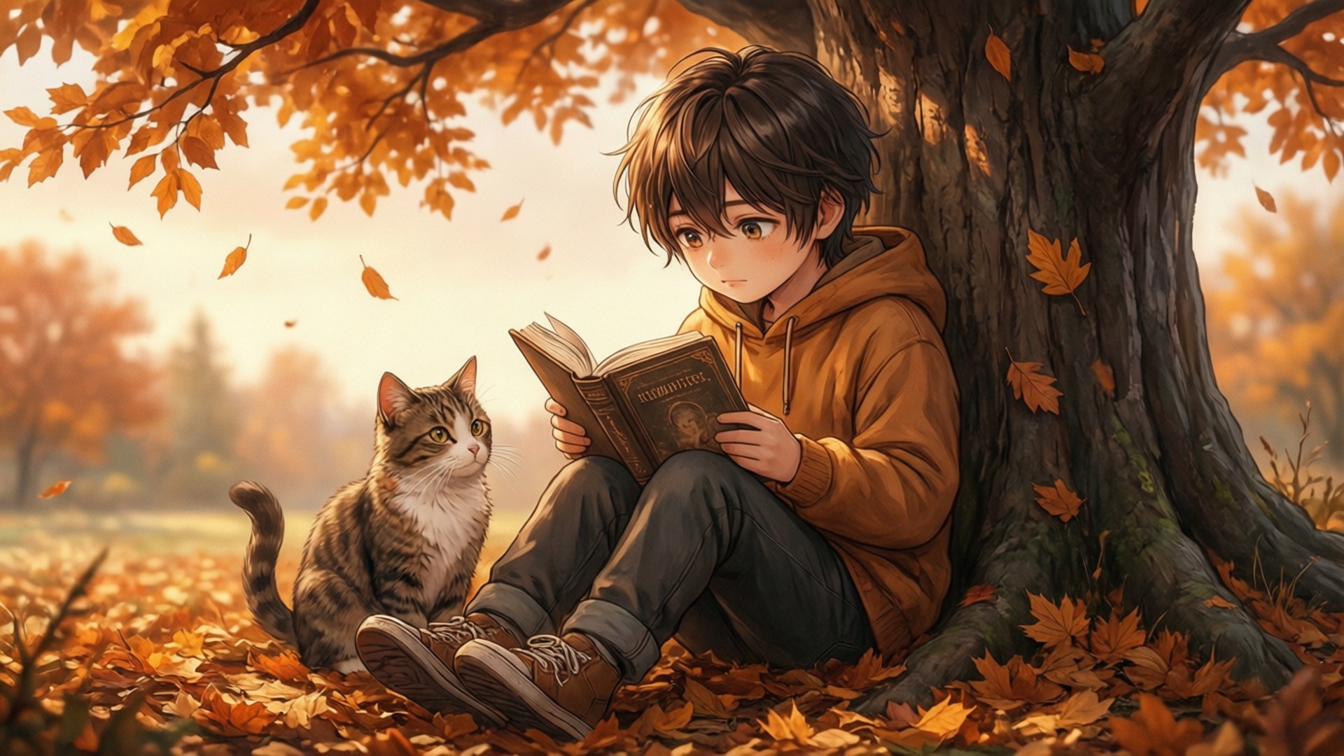 Lettura Autunnale Sfondi