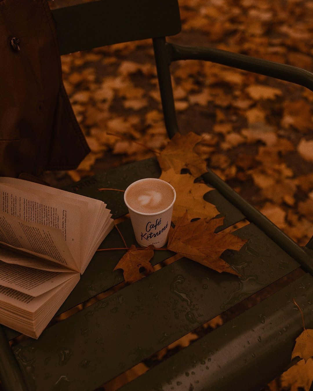 Autumn Readingand Coffee Moment.jpg Wallpaper