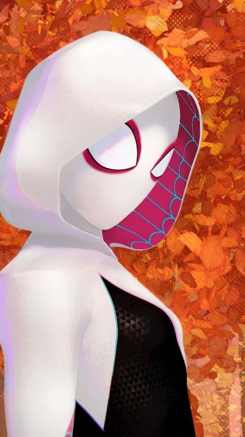 Autumn_ Spider_ Gwen_ Animation_ Style Wallpaper