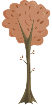 Autumn_ Tree_ Cartoon PNG