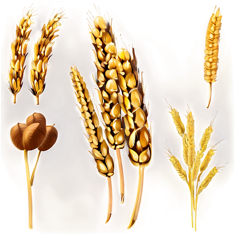 Autumn Wheat Field Harvest Png Pmu31 PNG