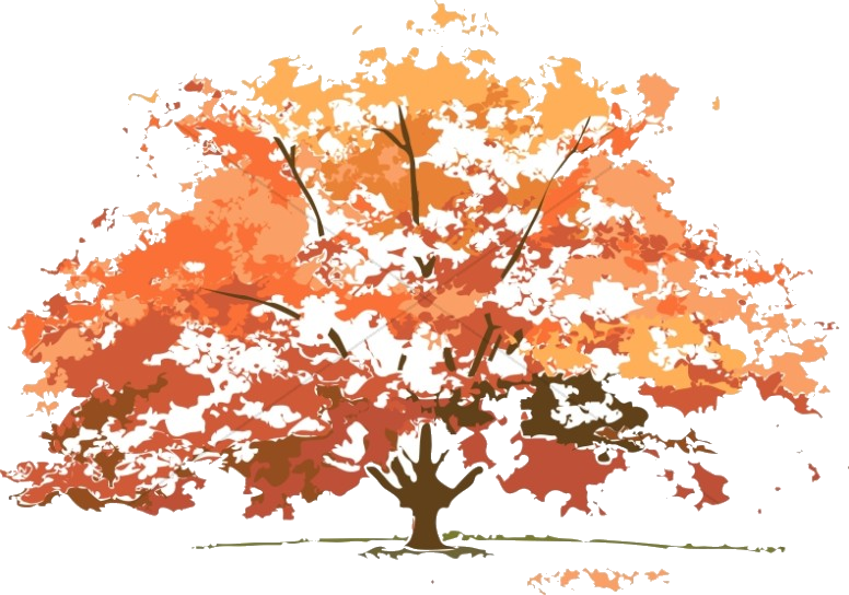 Autumn_ Tree_ Abstract_ Artwork PNG