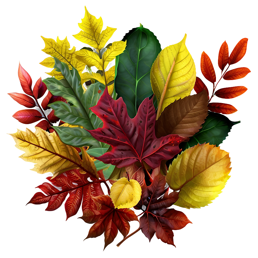 Autumnal Foliage Descent Png Wnm23 PNG