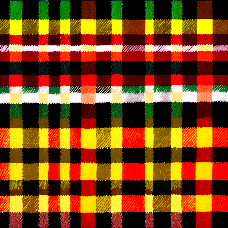 Autumnal Plaid Fabric Png Bhc33 PNG
