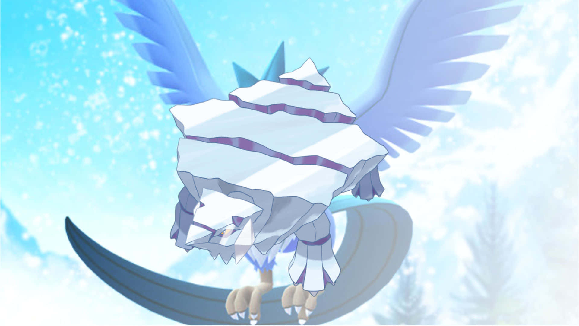Avalugg Flown By Articuno Wallpaper
