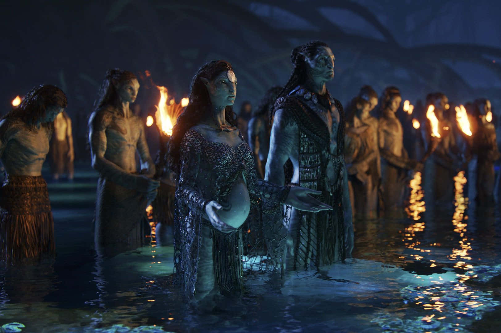 Avatar 2 The Way Of Water Tonowari And Ronal Wallpaper