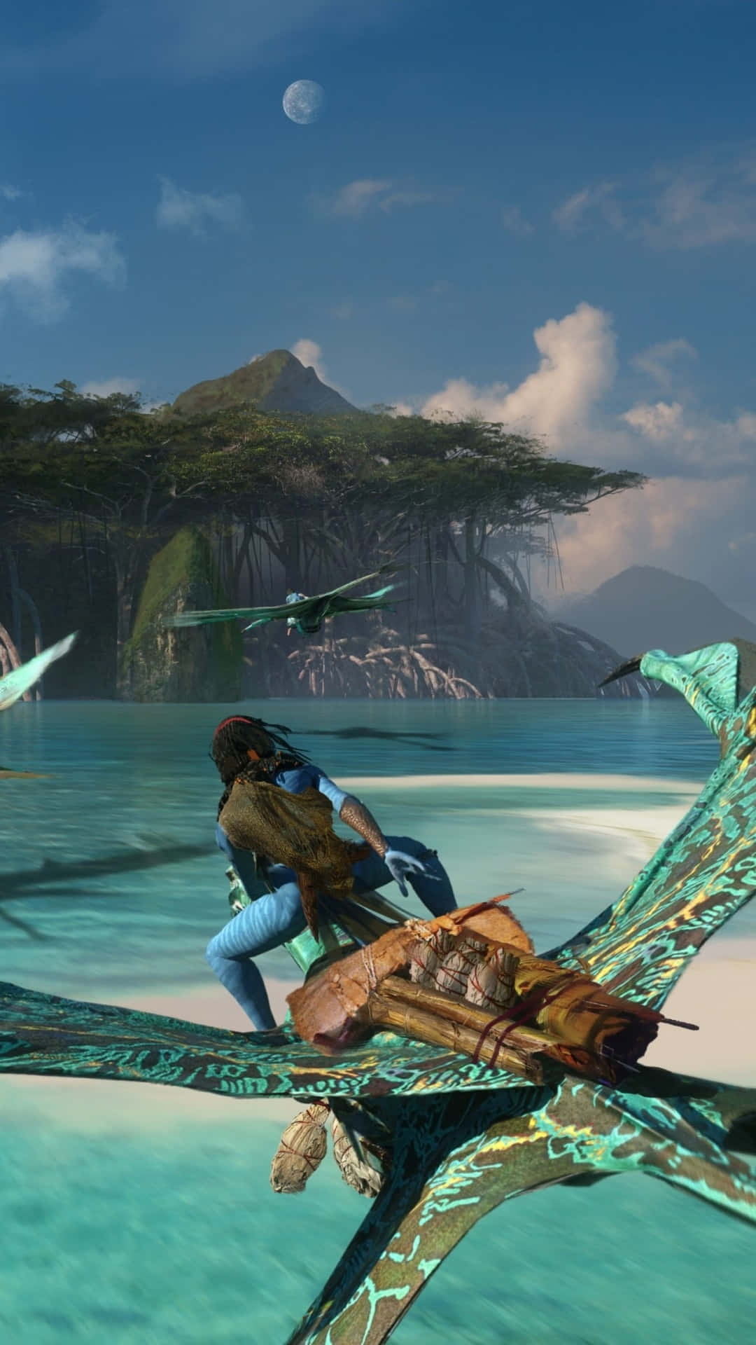 Download Avatar 2 The Way Of Water Banshee Rider Wallpaper 
