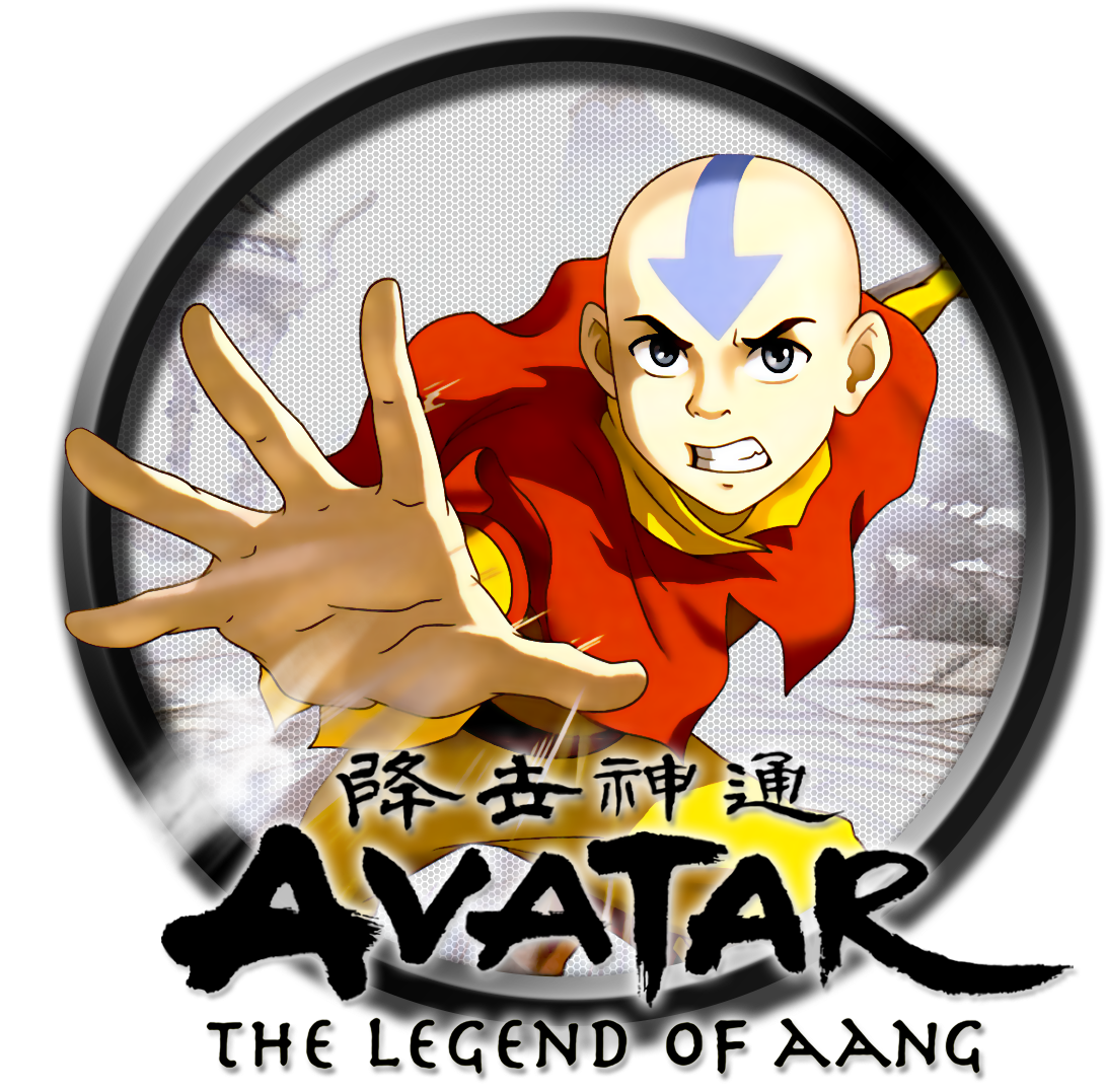Avatar Aang Action Pose PNG