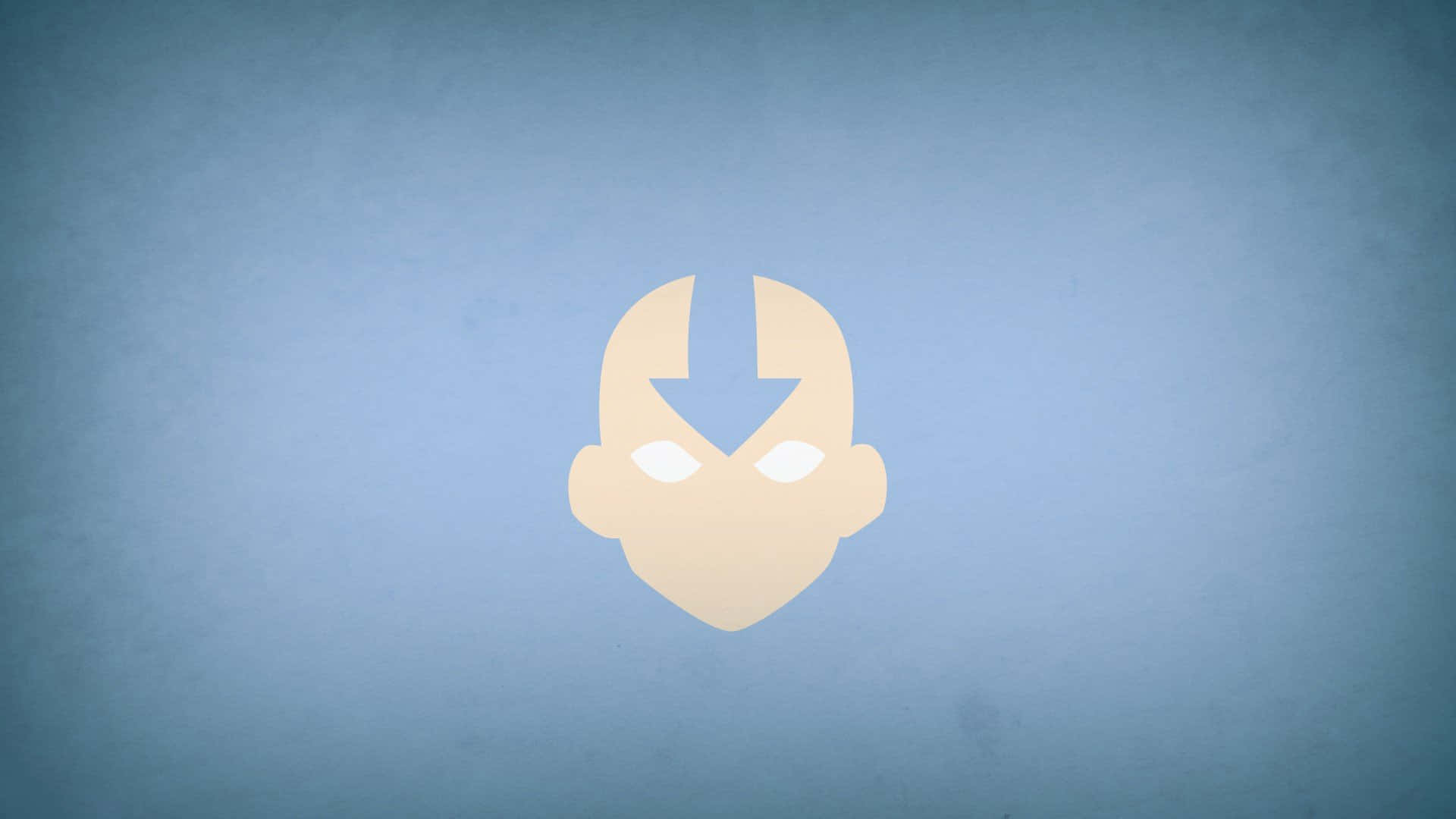 Avatar Aang Minimalistische Icoon Achtergrond