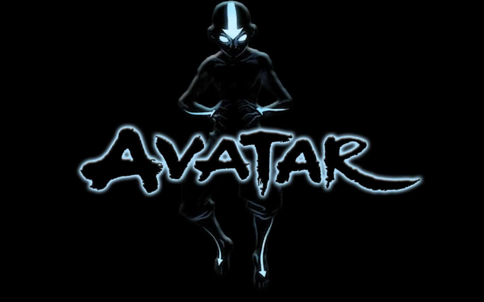 Avatar Aang -silhuetti Taustakuva