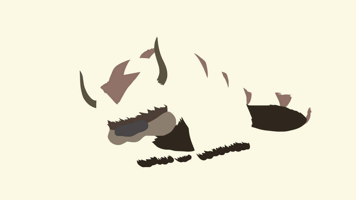 "avatar Appa - The Legendary Sky Bison" Wallpaper