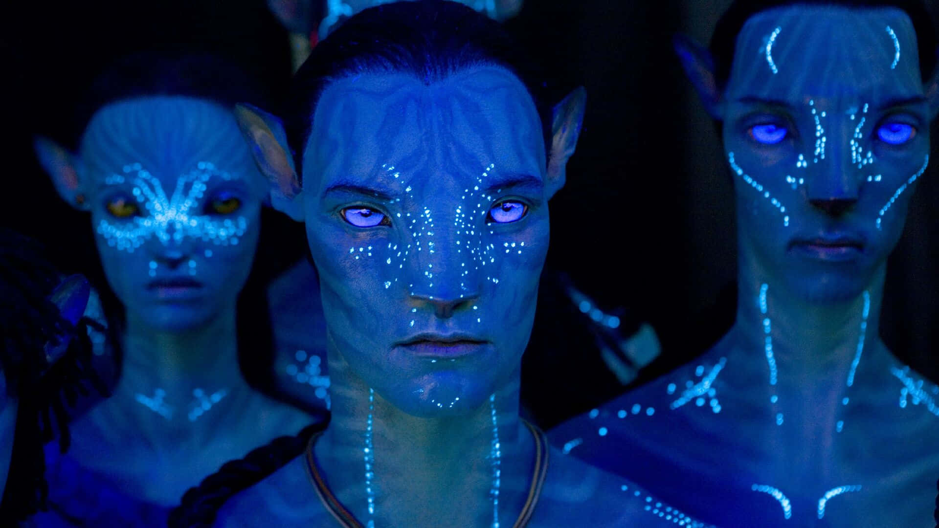 Enmagisk Landskab Fra Pandora-verdenen I Filmen Avatar.