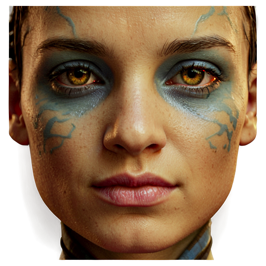 Avatar Face Closeup Png 05212024 PNG