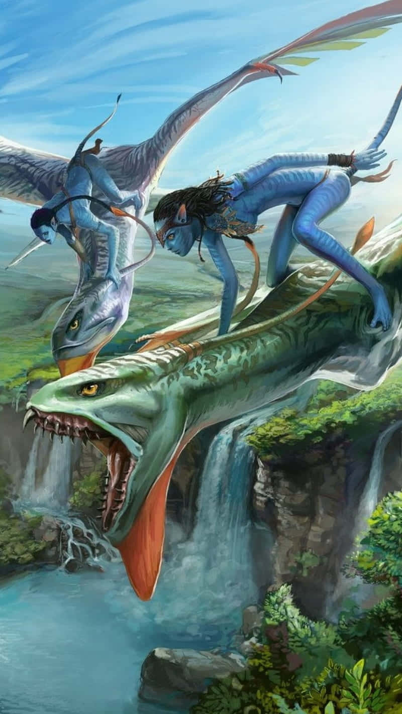 Avatar Flying Mountain Banshee Wallpaper